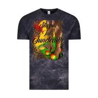 Cloud Black steppin'  into juneteenth Vintage Tee - HRA Design Shop