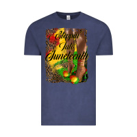 Vintage Denim steppin'  into juneteenth Vintage Tee - HRA Design Shop