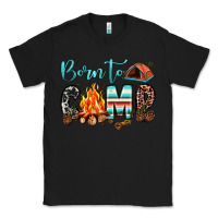 Black born to camp Classic Tee - JahusDesignShop