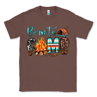 Chestnut born to camp Classic Tee - JahusDesignShop