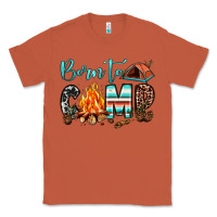 Copper born to camp Classic Tee - JahusDesignShop
