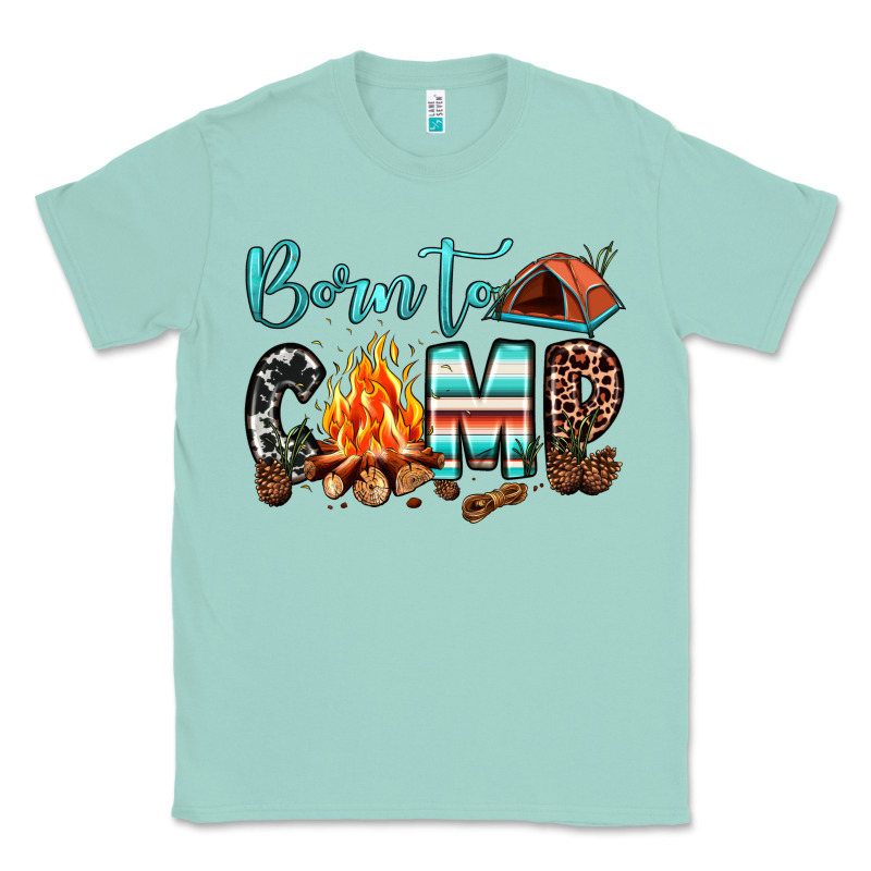 Born To Camp Classic Tee by JahusDesignShop | Teevron