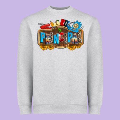 Principal Heavyweight Sweatshirt Designed By Zillion Design Studio