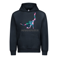 Navy Mamasaurus Dinosaur Urban Hoodie - Bettercallsaul