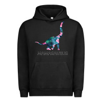 Pigment Black Mamasaurus Dinosaur Urban Hoodie - Bettercallsaul