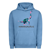 Pigment Pebble Blue Mamasaurus Dinosaur Urban Hoodie - Bettercallsaul