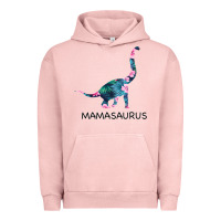 Pigment Salmon Mamasaurus Dinosaur Urban Hoodie - Bettercallsaul