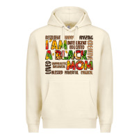 Sandshell i am a black mom Premium Hoodie - LillyAllenDesigns