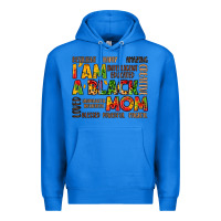 True Royal i am a black mom Premium Hoodie - LillyAllenDesigns