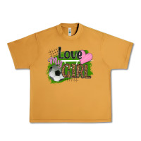 Peanut Butter love my girl soccer Urban Heavy Tee - HRA Design Shop