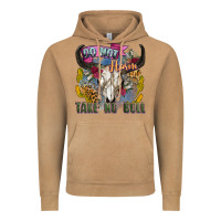 Vintage Camel do not harm take no bull cow skull Vintage Hoodie - Zillion Design Studio