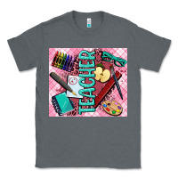 Charcoal Heather teacher Classic Tee - AdoDesignShop