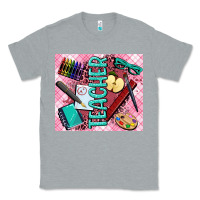 Heather Grey teacher Classic Tee - AdoDesignShop