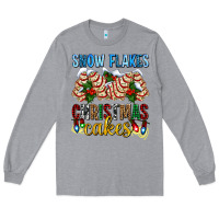 Snow Flakes Christmas Cakes Ado Long Sleeve Tee | Teevron