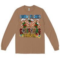Toasted Coconut snow flakes christmas cakes ado Long Sleeve Tee - AdoDesignShop