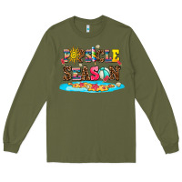 Army Green popsicle season Long Sleeve Tee - AdoDesignShop