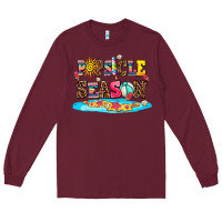Burgundy popsicle season Long Sleeve Tee - AdoDesignShop