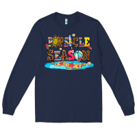 Navy popsicle season Long Sleeve Tee - AdoDesignShop