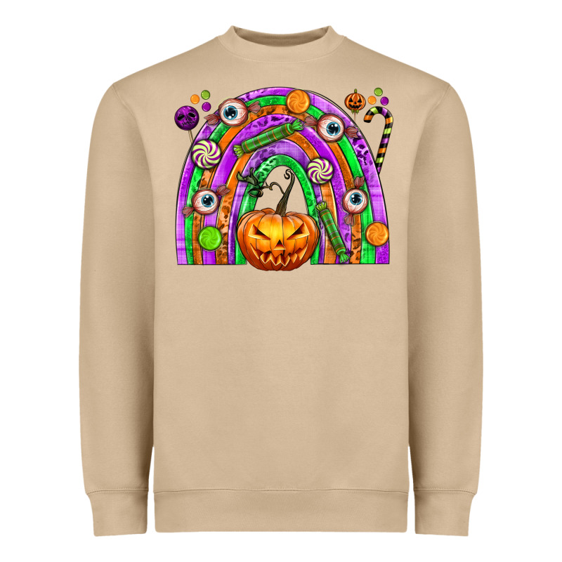 Halloween Rainbow Heavyweight Sweatshirt by texasbilliewilder | Teevron