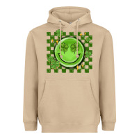 Mushroom checkered st. patrick's day Heavyweight Hoodie - MaliasSmallBusiness