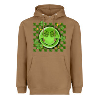 Toasted Coconut checkered st. patrick's day Heavyweight Hoodie - MaliasSmallBusiness