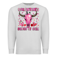 Dove Grey valentines is a bunch of bull Premium Sweatshirt - MaliasSmallBusiness