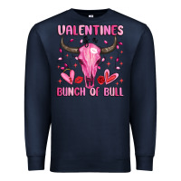 Navy valentines is a bunch of bull Premium Sweatshirt - MaliasSmallBusiness