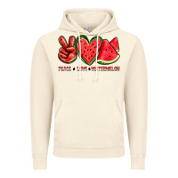 Vintage Artic peace love watermelon Vintage Hoodie - texasbilliewilder