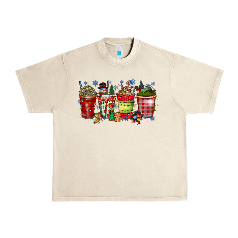 Christmas Drink Urban Heavy Tee by CowhideDigitalArt | Teevron