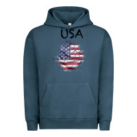 Pigment Midnight Navy USA Urban Hoodie - Bettercallsaul
