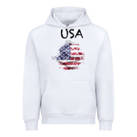 White USA Urban Hoodie - Bettercallsaul