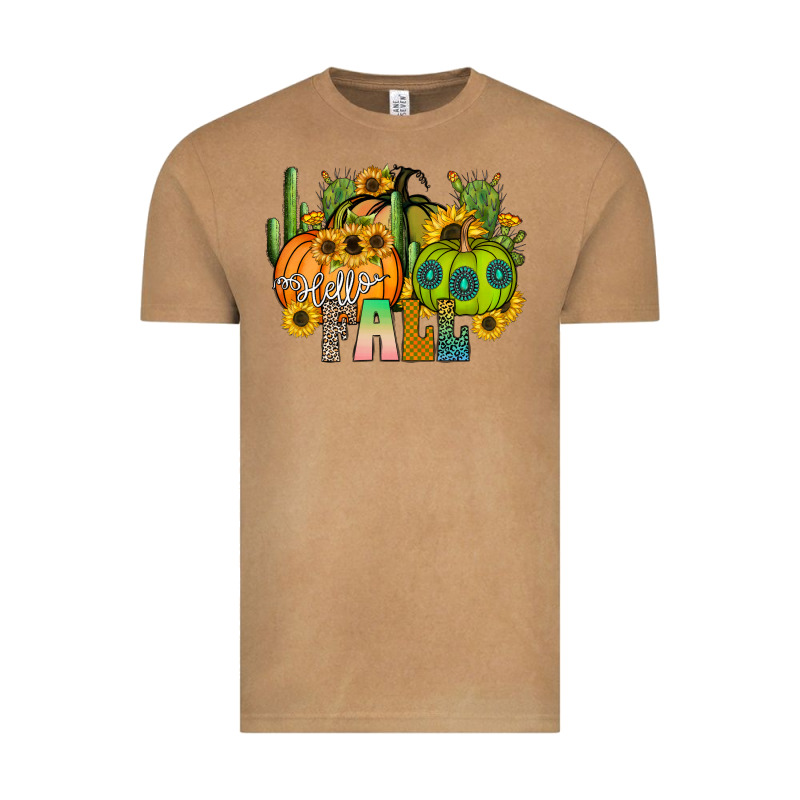 Hello Fall Vintage Tee by CowhideDigitalArt | Teevron
