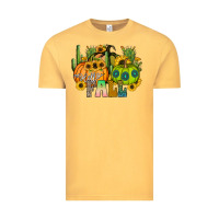 Vintage Mustard hello fall Vintage Tee - CowhideDigitalArt