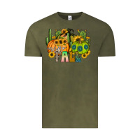 Vintage Olive hello fall Vintage Tee - CowhideDigitalArt