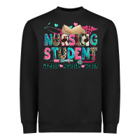 Black nursing student Heavyweight Sweatshirt - Zillion Design Studio