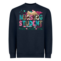 Navy nursing student Heavyweight Sweatshirt - Zillion Design Studio