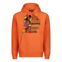 Carrot i am black history Premium Hoodie - LillyAllenDesigns