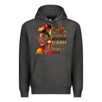 Charcoal Heather i am black history Premium Hoodie - LillyAllenDesigns