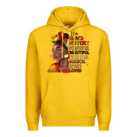 Lemon i am black history Premium Hoodie - LillyAllenDesigns