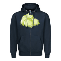 Navy tennis patch Zipper Hoodie - AdoDesignShop