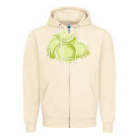 Sandshell tennis patch Zipper Hoodie - AdoDesignShop