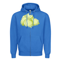 True Royal tennis patch Zipper Hoodie - AdoDesignShop