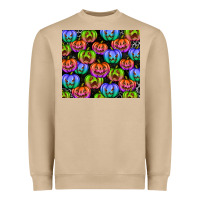 Mushroom Halloween Pumpkins Heavyweight Sweatshirt - texasbilliewilder