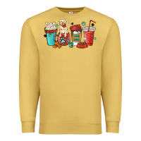 Antique Gold dog mama golden retriever Premium Sweatshirt - MaliasSmallBusiness
