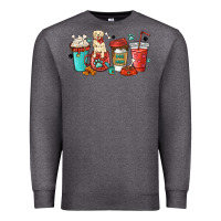 Charcoal Heather dog mama golden retriever Premium Sweatshirt - MaliasSmallBusiness