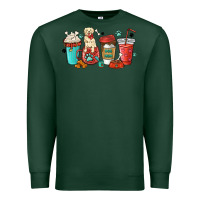 Sports Green dog mama golden retriever Premium Sweatshirt - MaliasSmallBusiness