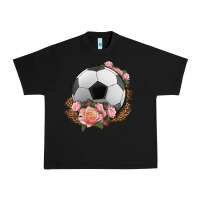 Black western soccer with roses Urban Heavy Tee - HRA Design Shop