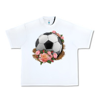 White western soccer with roses Urban Heavy Tee - HRA Design Shop
