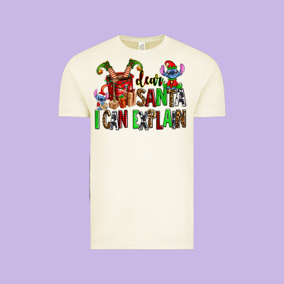 Cup Of Chocolate And  With Christmas Stitch Elf Vintage Tee Designed By Adodesignshop
