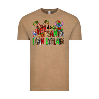 Vintage Coffee cup of chocolate and  with christmas stitch elf Vintage Tee - AdoDesignShop